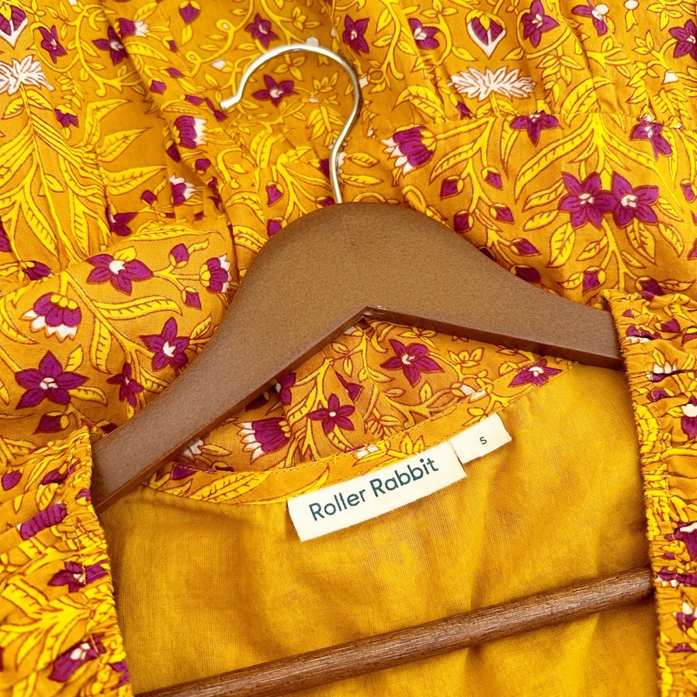 Roller Rabbit Marigold Ruffle Midi Dress - Picture 6 of 6